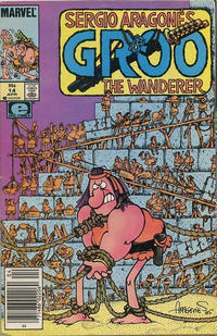 Cover Thumbnail for Sergio Aragonés Groo the Wanderer (Marvel, 1985 series) #14 [Canadian]