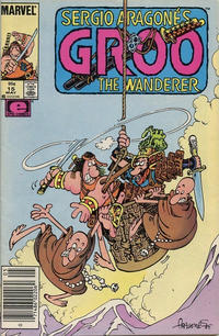 Cover Thumbnail for Sergio Aragonés Groo the Wanderer (Marvel, 1985 series) #15 [Canadian]