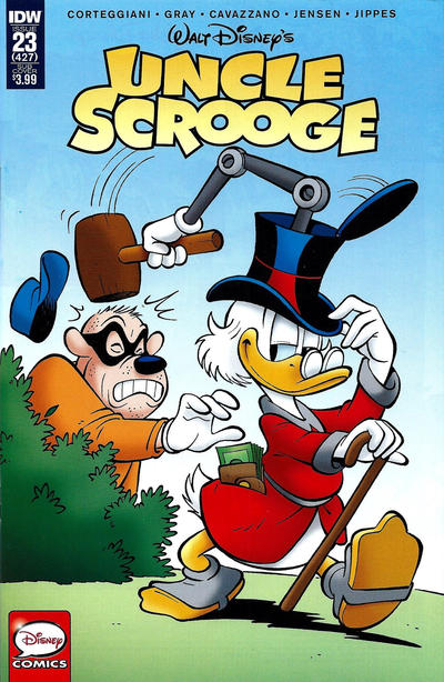 Cover for Uncle Scrooge (IDW, 2015 series) #23 / 427 [Subscription Cover]