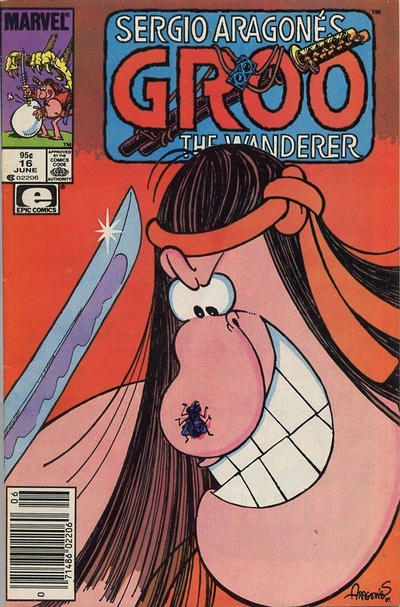 Cover for Sergio Aragonés Groo the Wanderer (Marvel, 1985 series) #16 [Canadian]