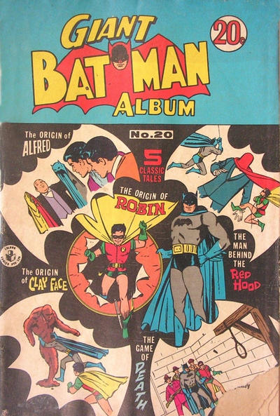 Cover for Giant Batman Album (K. G. Murray, 1962 series) #20