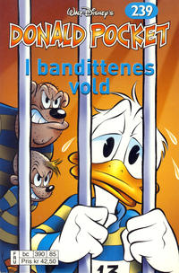 Cover Thumbnail for Donald Pocket (Hjemmet / Egmont, 1968 series) #239 - I bandittenes vold [Reutsendelse bc 390 85]
