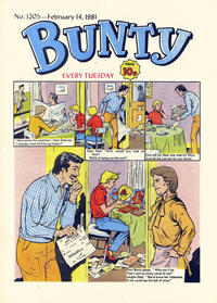 Cover Thumbnail for Bunty (D.C. Thomson, 1958 series) #1205