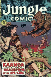 Cover Thumbnail for Jungle Comics (H. John Edwards, 1950 ? series) #7