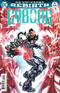 Cover Thumbnail for Cyborg (DC, 2016 series) #9 [Carlos D'Anda Variant Cover]