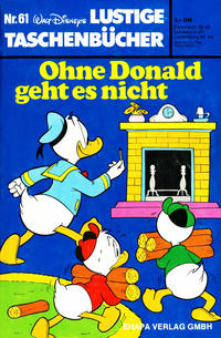 Cover Thumbnail for Lustiges Taschenbuch (Egmont Ehapa, 1967 series) #61 - Ohne Donald geht es nicht [5.00 DM]