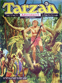 Cover Thumbnail for Tarzan Adventures (Westworld Publications, 1953 series) #v5#11