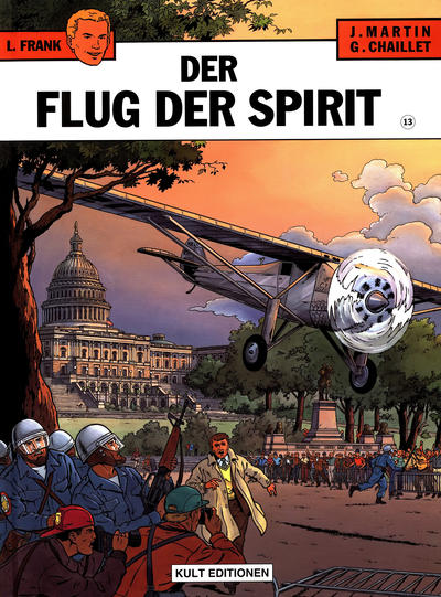 Cover for L. Frank (Kult Editionen, 2008 series) #13 - Der Flug der Spirit