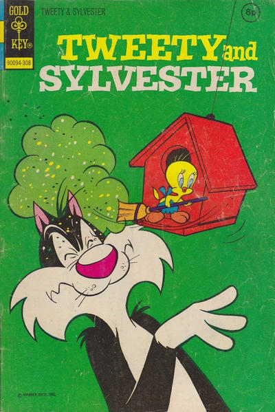 Cover for Tweety and Sylvester (Western, 1963 series) #32 [British]