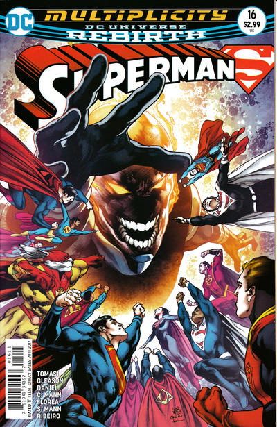 Cover for Superman (DC, 2016 series) #16