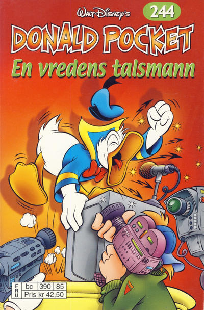 Cover for Donald Pocket (Hjemmet / Egmont, 1968 series) #244 - En vredens talsmann [Reutsendelse bc 390 85]