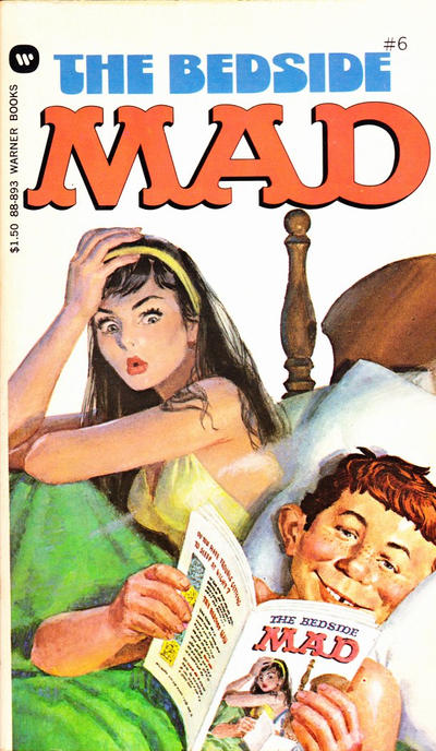 Cover for The Bedside Mad (Warner Books, 1973 series) #6 (88-893)