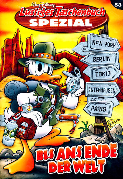 Cover for Lustiges Taschenbuch Spezial (Egmont Ehapa, 1997 series) #53 - Bis ans Ende der Welt