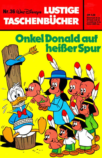 Cover for Lustiges Taschenbuch (Egmont Ehapa, 1967 series) #36 - Onkel Donald auf heißer Spur [4.50 DM]