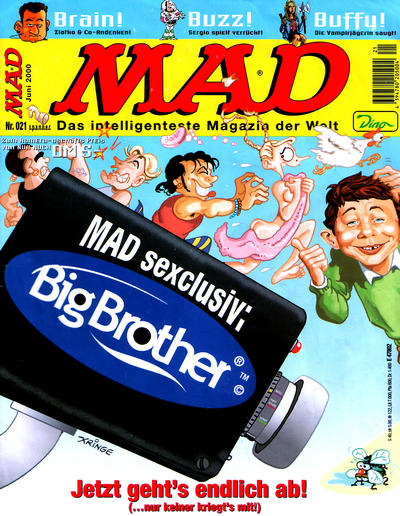 Cover for Mad (Dino Verlag, 1998 series) #21