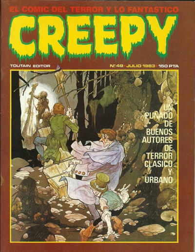 Cover for Creepy (Toutain Editor, 1979 series) #49