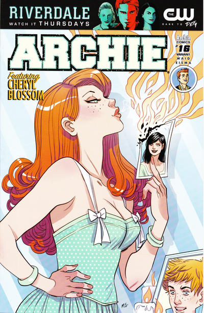 Cover for Archie (Archie, 2015 series) #16 [Cover B - Marguerite Sauvage]