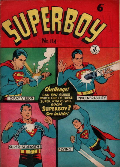 Cover for Superboy (K. G. Murray, 1949 series) #114