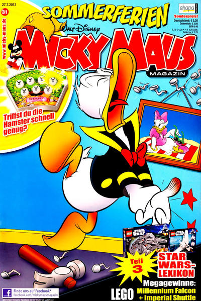 Cover for Micky Maus (Egmont Ehapa, 1951 series) #31/2012