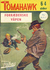 Cover for Tomahawk (Fredhøis forlag, 1960 series) #29 [1962]