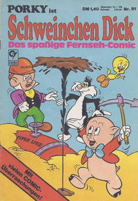 Cover Thumbnail for Schweinchen Dick (Condor, 1975 series) #81