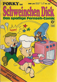 Cover for Schweinchen Dick (Condor, 1975 series) #83