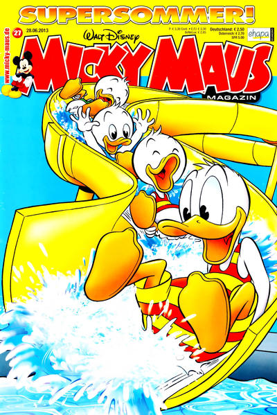 Cover for Micky Maus (Egmont Ehapa, 1951 series) #27/2013