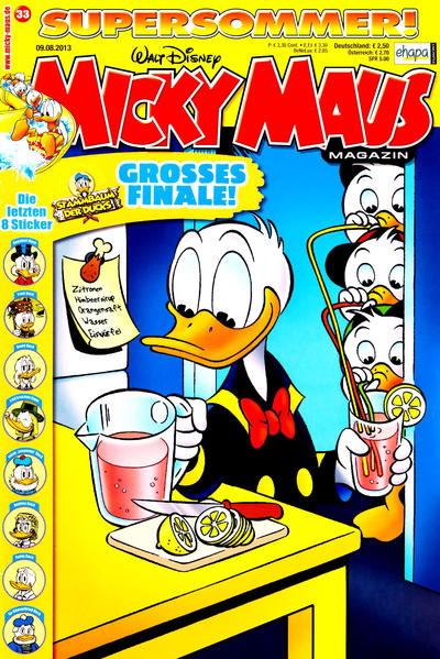 Cover for Micky Maus (Egmont Ehapa, 1951 series) #33/2013