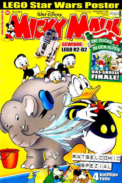 Cover for Micky Maus (Egmont Ehapa, 1951 series) #48/2013