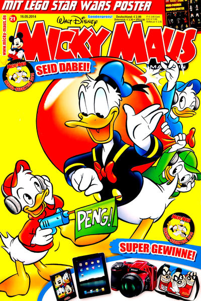 Cover for Micky Maus (Egmont Ehapa, 1951 series) #21/2014