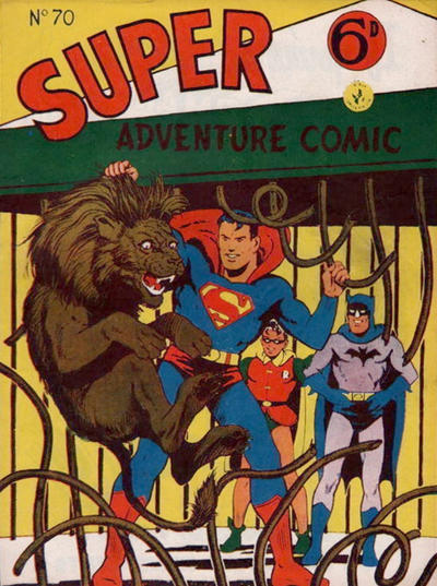 Cover for Super Adventure Comic (K. G. Murray, 1950 series) #70 [Australian]