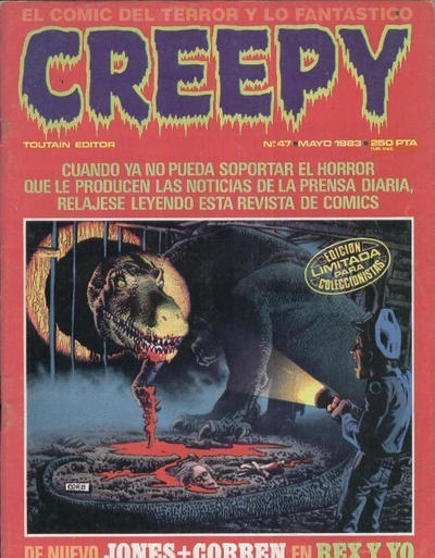Cover for Creepy (Toutain Editor, 1979 series) #47 ["Edición limitada para coleccionistas"]