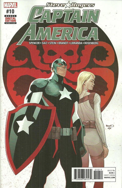 Cover for Captain America: Steve Rogers (Marvel, 2016 series) #10