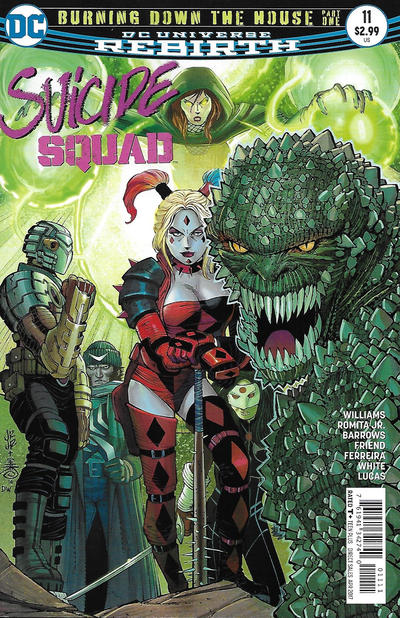 Cover for Suicide Squad (DC, 2016 series) #11 [John Romita Jr. / Richard Friend Cover]
