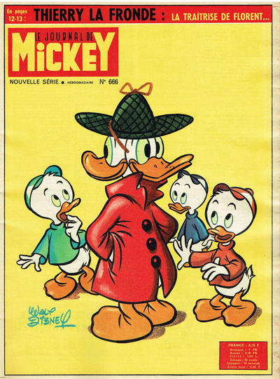 Cover for Le Journal de Mickey (Hachette, 1952 series) #666