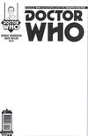 Cover for Doctor Who: The Twelfth Doctor (Titan, 2014 series) #1 [Cover C - Blank Sketch Variant]