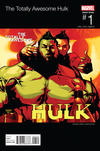 Cover for Totally Awesome Hulk (Marvel, 2016 series) #1 [Mahmud Asrar Hip-Hop]