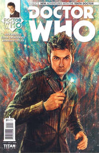 Cover Thumbnail for Doctor Who: The Tenth Doctor (Titan, 2014 series) #1 [Cover A - Alice X. Zhang]