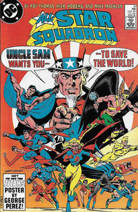 Cover for All-Star Squadron (DC, 1981 series) #31 [Direct]
