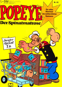 Cover Thumbnail for Popeye (Moewig, 1969 series) #45