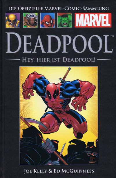 Cover for Die offizielle Marvel-Comic-Sammlung (Hachette [DE], 2013 series) #13 - Deadpool: Hey, hier ist Deadpool!