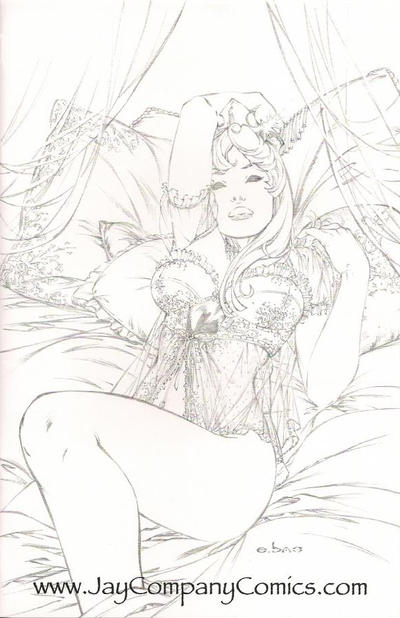 Cover for Grimm Fairy Tales (Zenescope Entertainment, 2005 series) #5 [Jay Co. Exclusive Sketch Variant - Eric Basaldua]