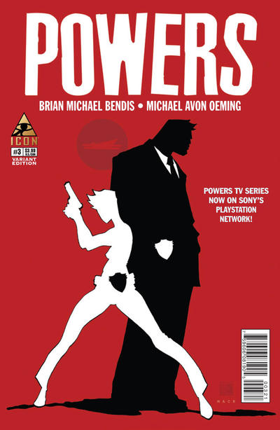 Cover for Powers (Marvel, 2015 series) #3 [Incentive David Mack Variant]