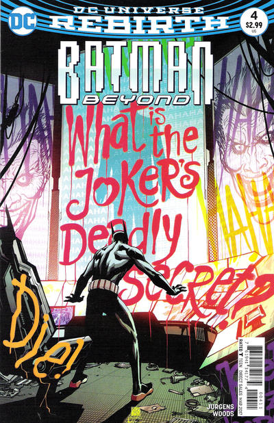 Cover for Batman Beyond (DC, 2016 series) #4 [Bernard Chang Cover]