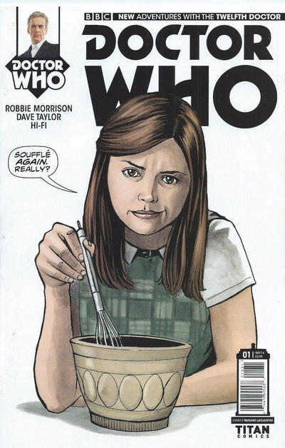 Cover for Doctor Who: The Twelfth Doctor (Titan, 2014 series) #1 [Cover D - Mariano Laclaustra Variant]