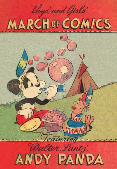 Cover for Boys' and Girls' March of Comics (Western, 1946 series) #22 [No Ad]