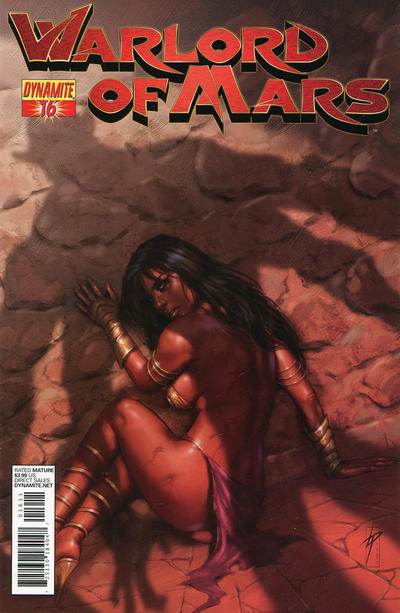 Cover for Warlord of Mars (Dynamite Entertainment, 2010 series) #16 [Lucio Parrillo Cover]