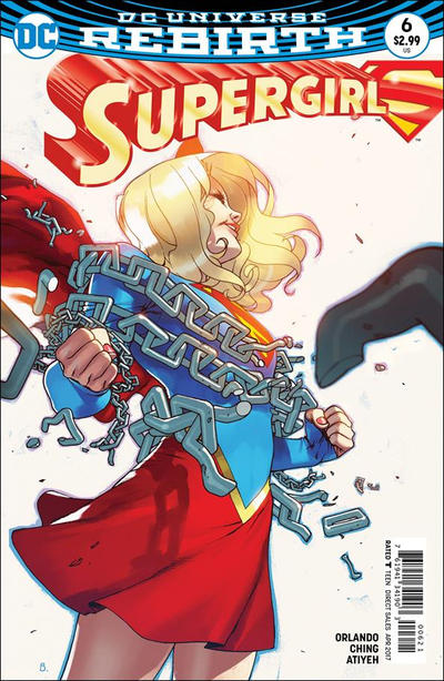 Cover for Supergirl (DC, 2016 series) #6 [Bengal Cover]