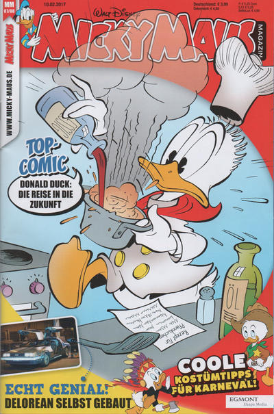 Cover for Micky Maus (Egmont Ehapa, 1951 series) #7-8/2017