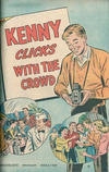 Cover for Kenny Clicks With the Crowd (Scholastic, 1953 series) #[nn]